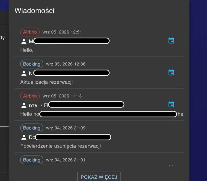 Centrum wiadomości od gości